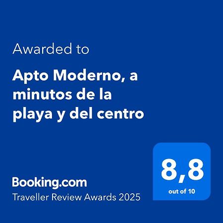 Apto Moderno, A Minutos De La Playa Y Del Centro Tarifa Eksteriør bilde